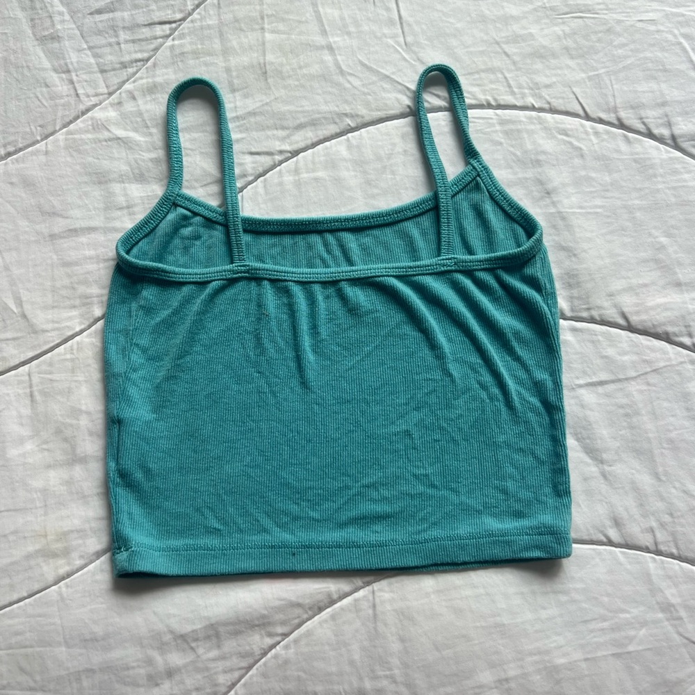 basic blue tank - Picture 2 of 2